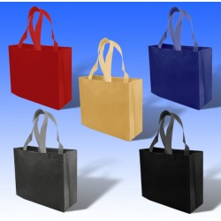 Οικολογική τσάντα 35x30x10, σε 5 χρώματα