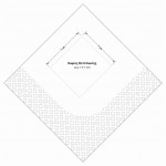 Χαρτοπετσέτα 3φυλλη πολυτελείας 20 X 20 cm